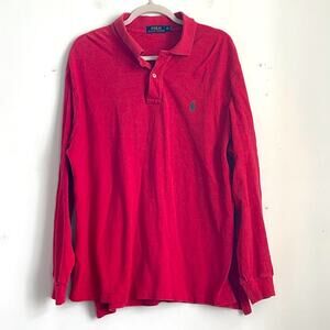 Polo Ralph Lauren long sleeve polo shirt sz XL